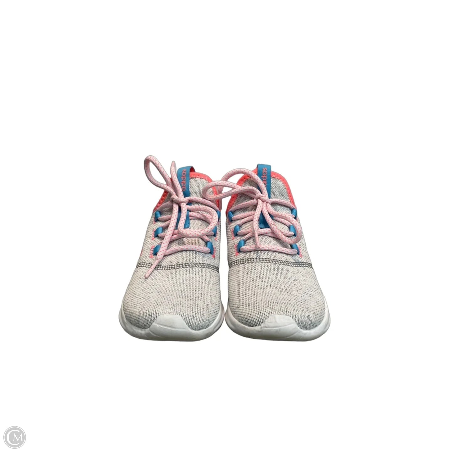 Shoes Athletic By Adidas In Grey & Pink, Size: 6