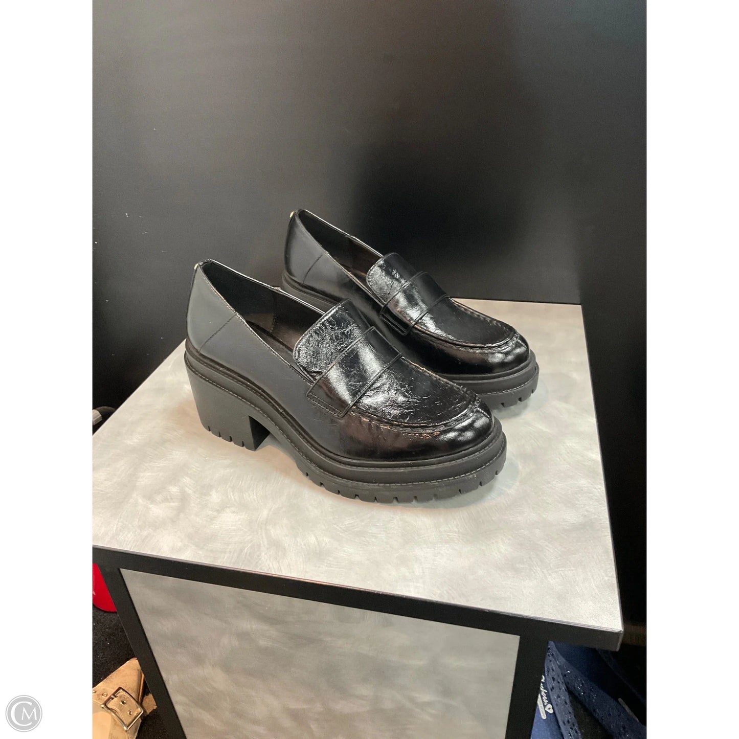 Shoes Heels Block By Michael By Michael Kors In Black, Size: 8