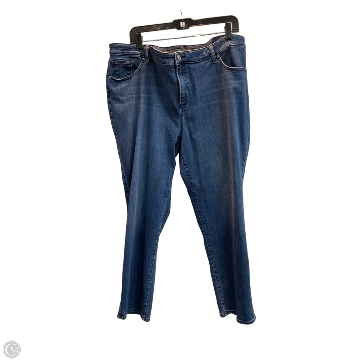 Jeans Straight By Chicos In Blue, Size: 20