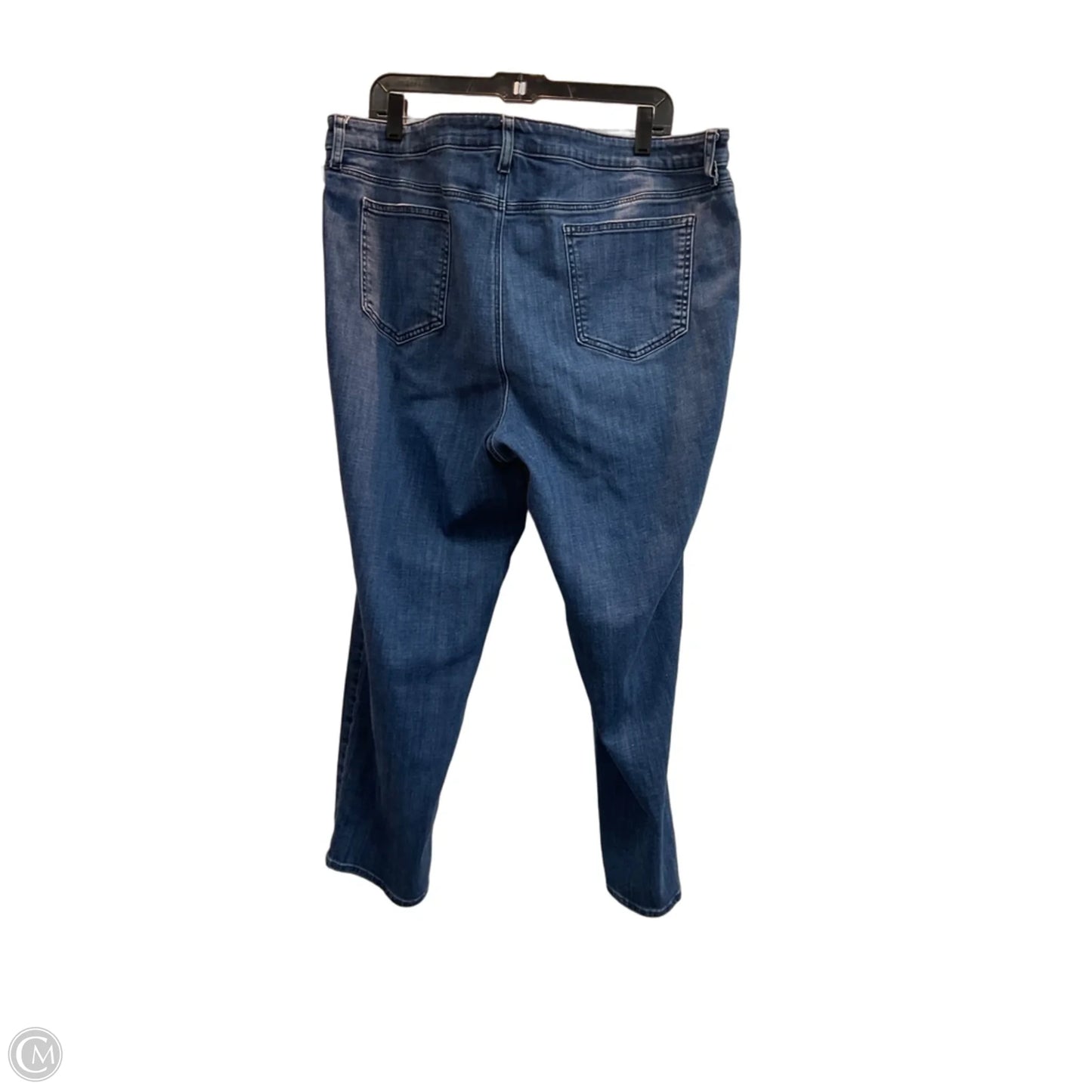 Jeans Straight By Chicos In Blue, Size: 20