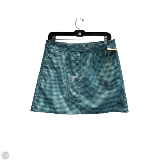 Athletic Skort By Puma In Blue & White, Size: 6
