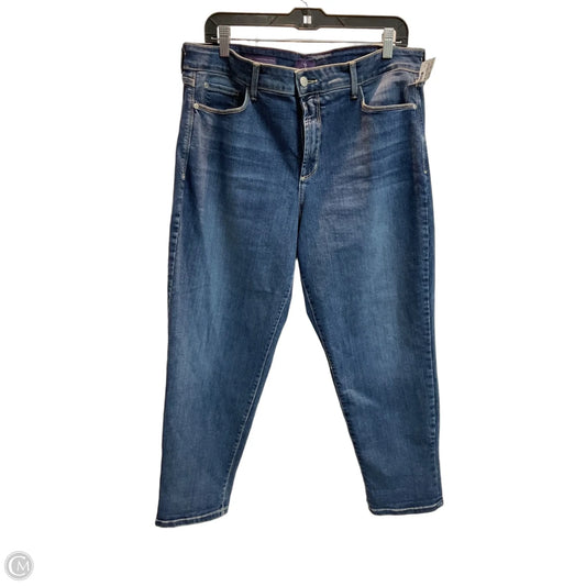 Jeans Skinny By Not Your Daughters Jeans In Blue, Size: 14