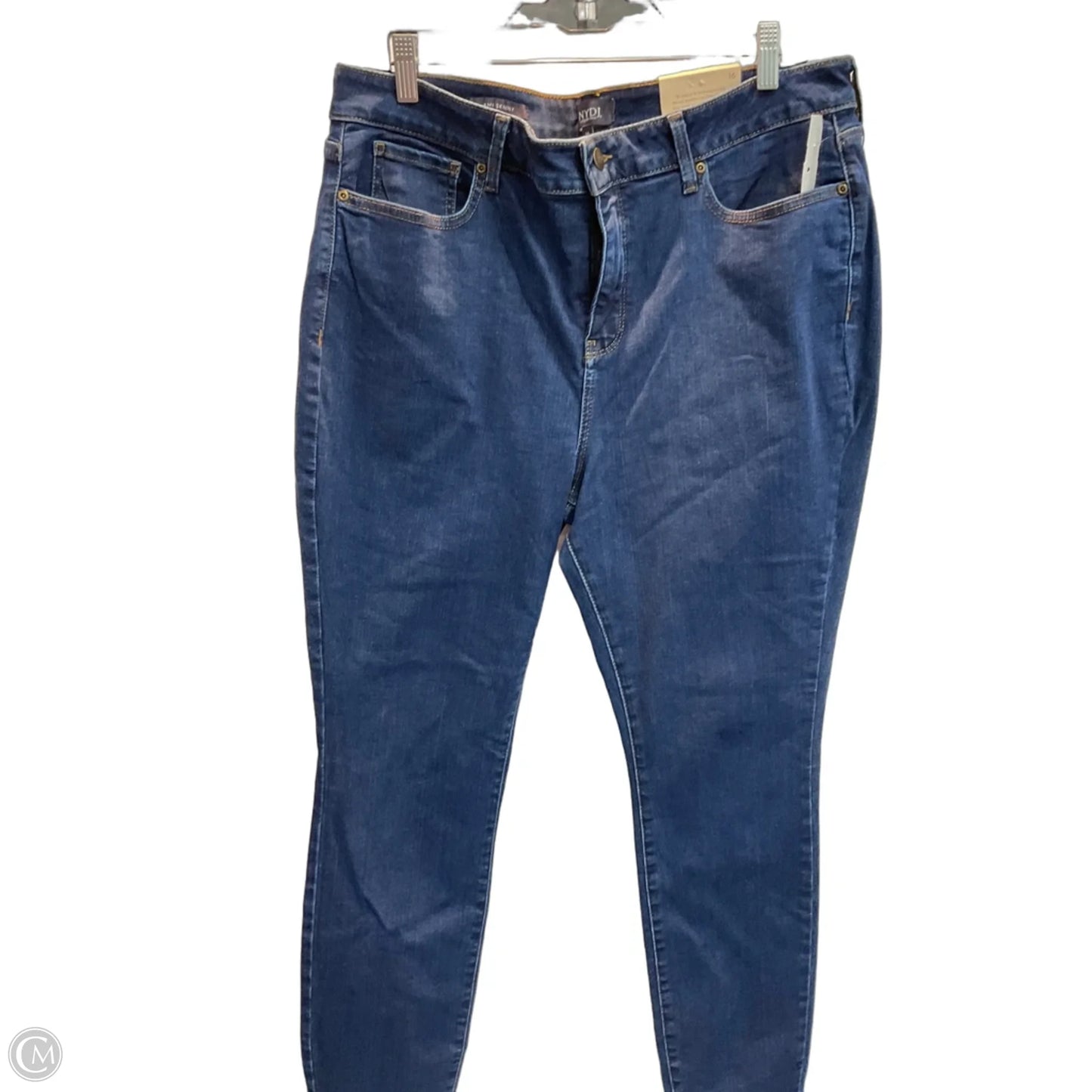 Jeans Skinny By Not Your Daughters Jeans In Blue, Size: 16