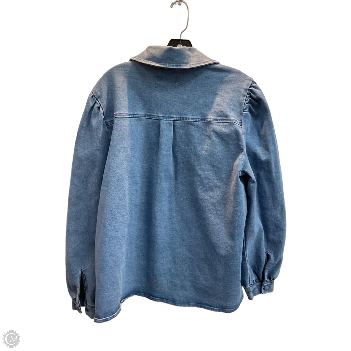 Jacket Denim By Bagatelle In Blue, Size: Xl