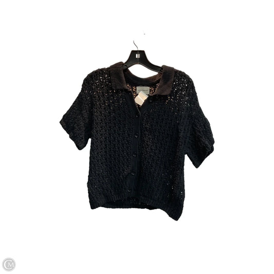Cardigan By Lucky Brand In Black, Size: Xs