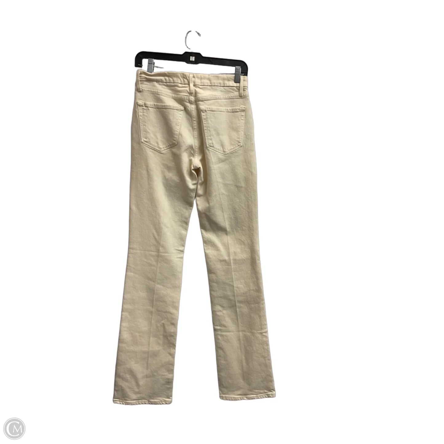 Jeans Straight By Mng In Beige, Size: 4