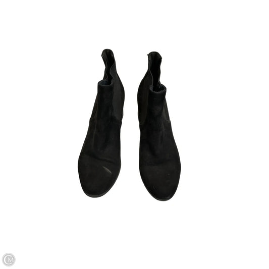 Boots Ankle Heels By Divided In Black, Size: 6