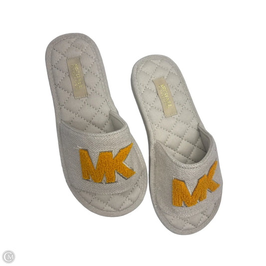 Sandals Flats By Michael By Michael Kors In Beige, Size: 7