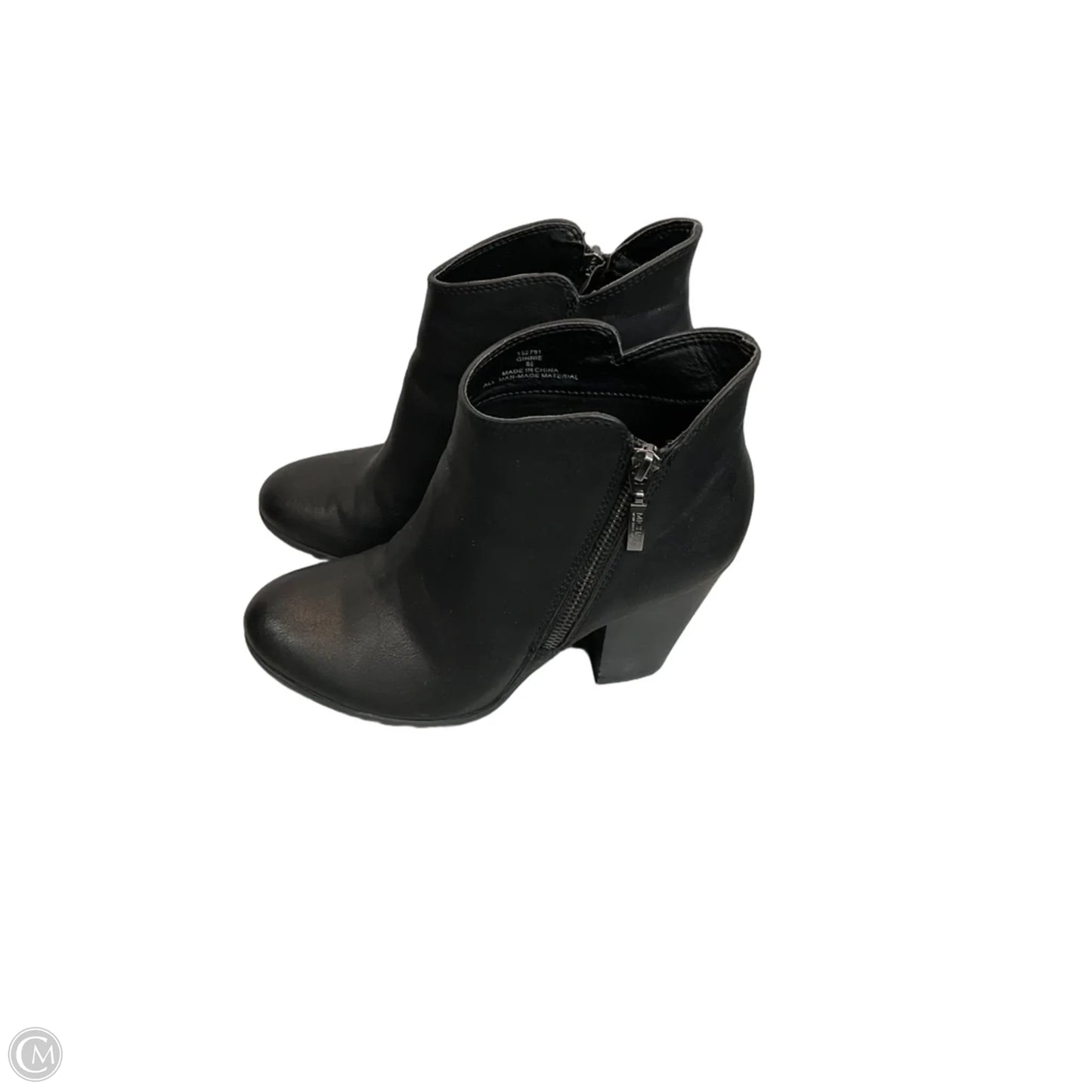 Boots Ankle Heels By Michael Shannon In Black, Size: 8.5