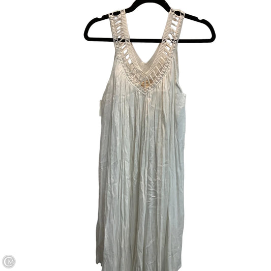 Dress Casual Midi By Cmc In White, Size: M