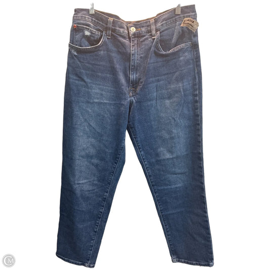 Jeans Boyfriend By Hudson In Blue Denim, Size: 10