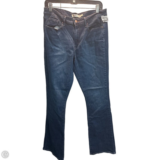 Jeans Boot Cut By Levis In Blue, Size: 12