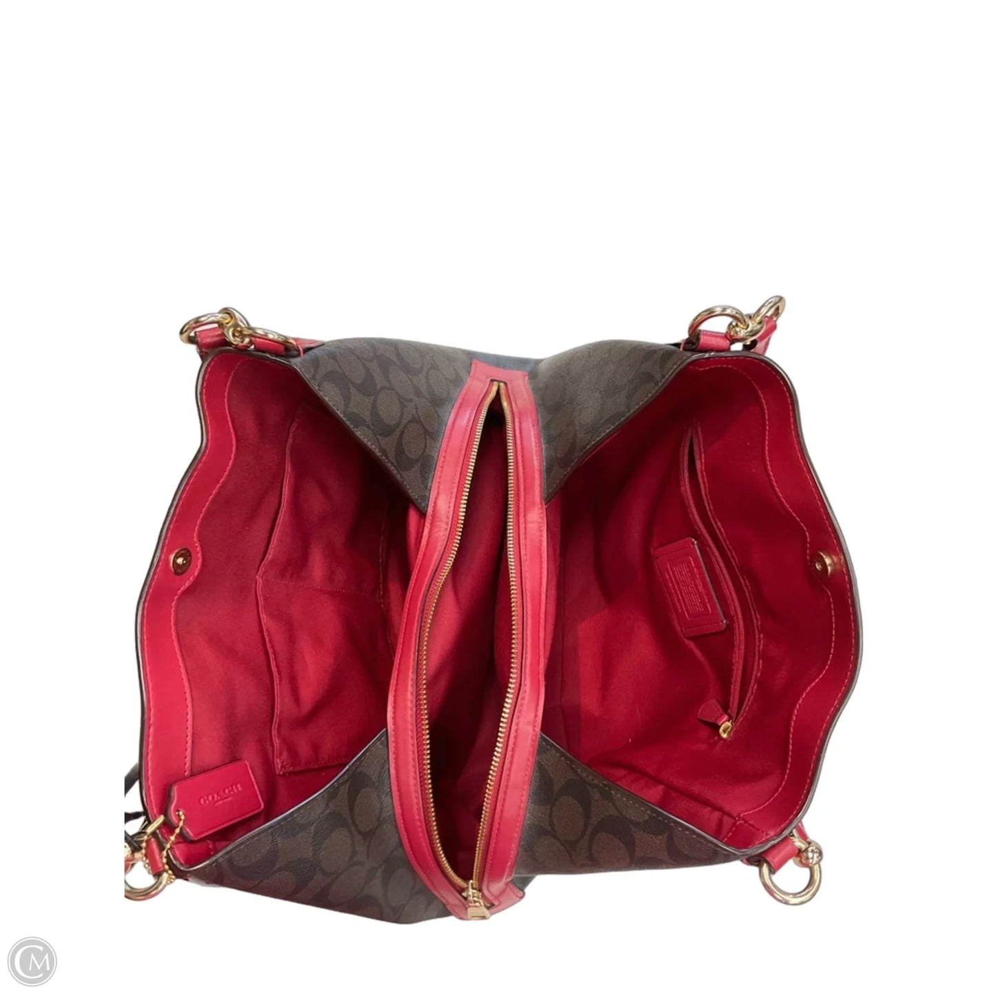 Handbag Designer By Coach, Size: Medium