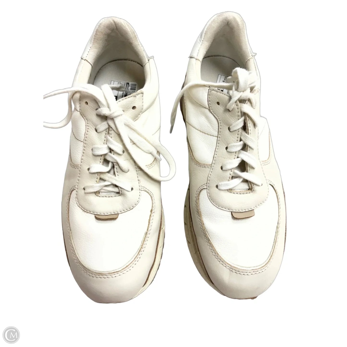 Shoes Sneakers By Madewell In Cream, Size: 9