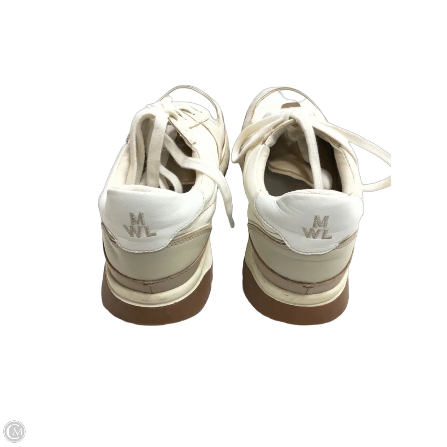 Shoes Sneakers By Madewell In Cream, Size: 9