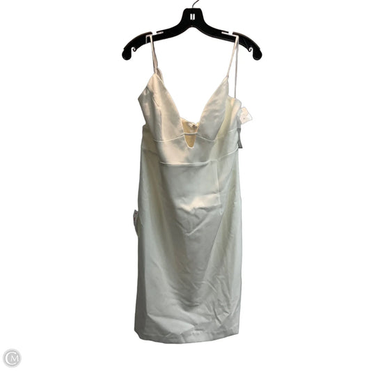 Dress Party Midi By Bardot In White, Size: L
