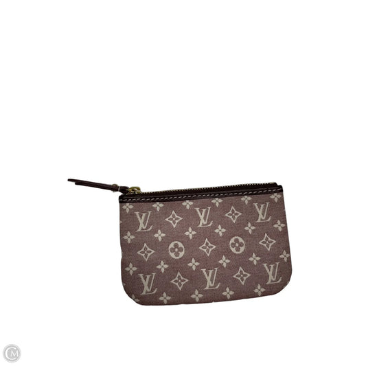Coin Purse Luxury Designer By Louis Vuitton, Size: Medium