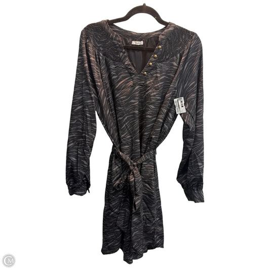 Dress Casual Midi By Maurices In Black, Size: Xl