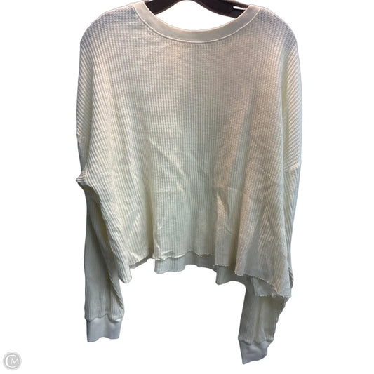 Top Long Sleeve Basic By Talulah In Cream, Size: M