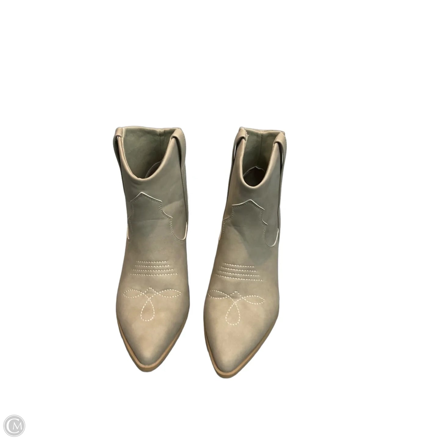 Boots Western By Qupid In Taupe, Size: 7