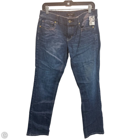 Jeans Straight By White House Black Market In Blue, Size: 8