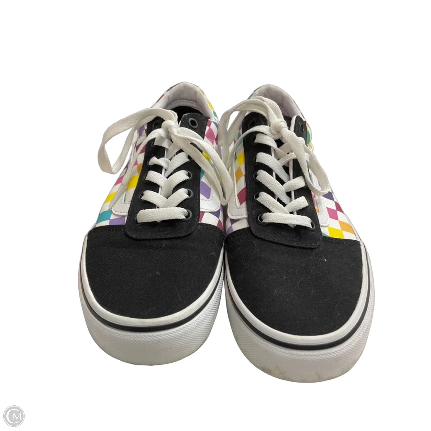 Shoes Sneakers By Vans In Checkered Pattern, Size: 9.5