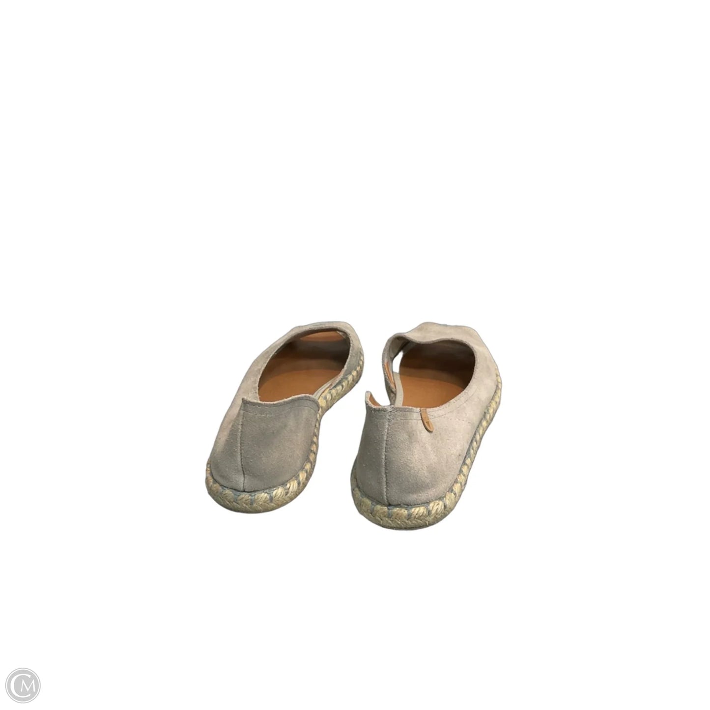 Sandals Flats By Clothes Mentor In Grey, Size: 7