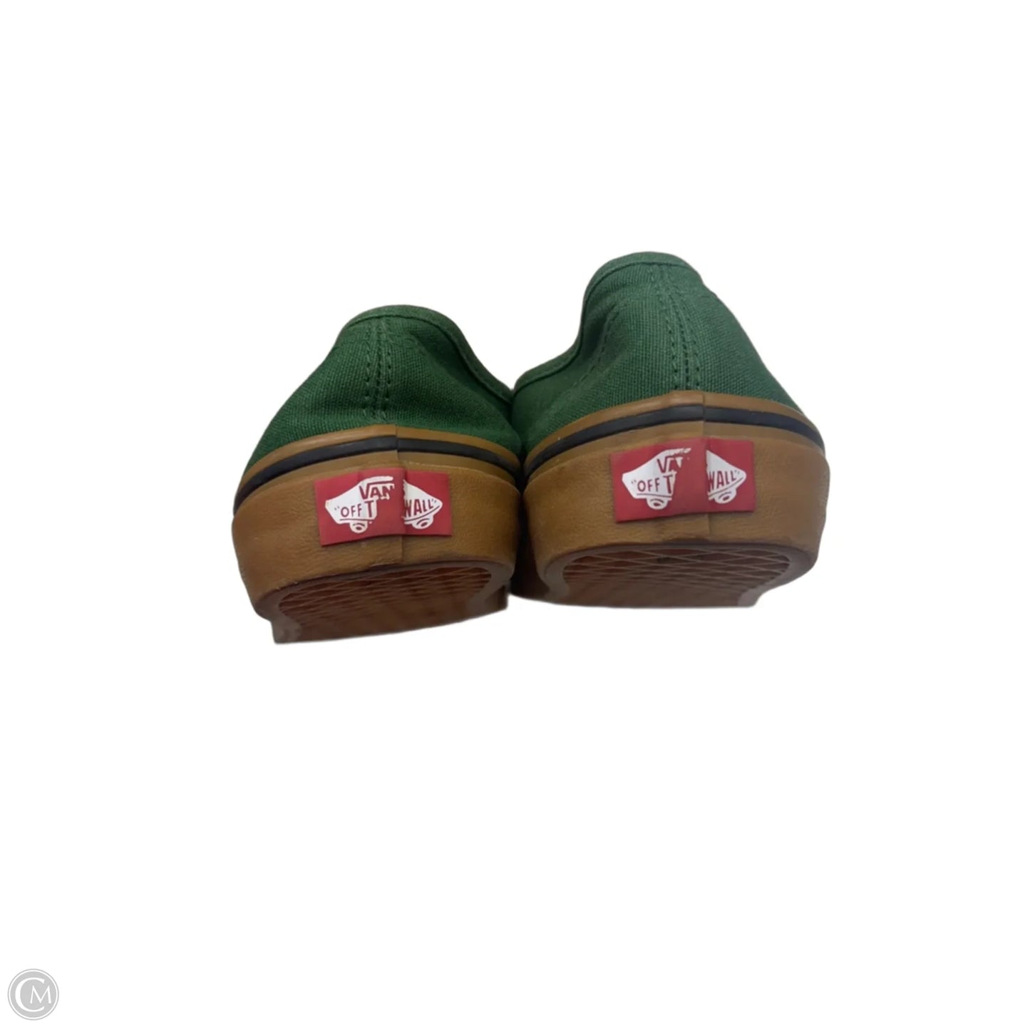 Shoes Sneakers By Vans In Green, Size: 7.5