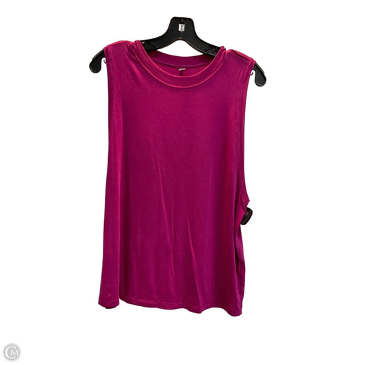 Athletic Tank Top By Lululemon In Pink, Size: M