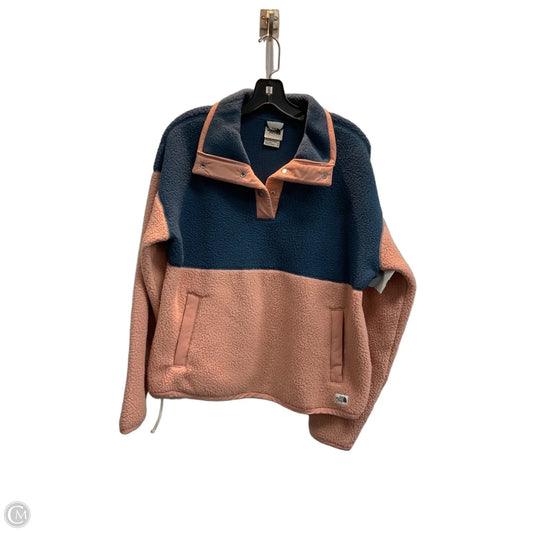 Athletic Fleece By The North Face In Blue & Pink, Size: M