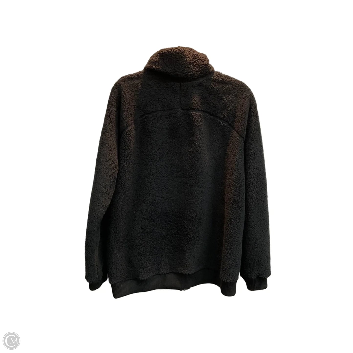 Athletic Jacket By Athleta In Black, Size: L