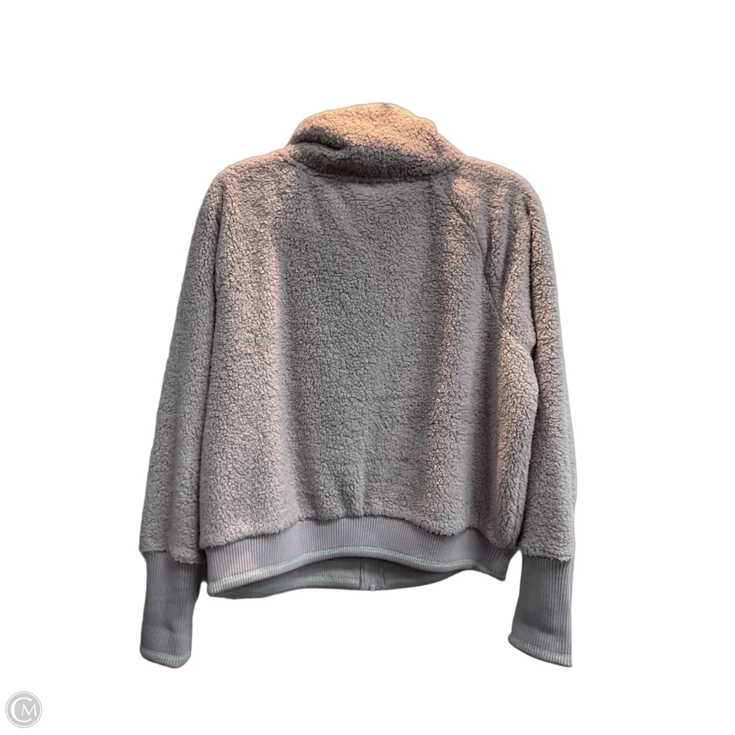 Athletic Jacket By Athleta In Purple, Size: L