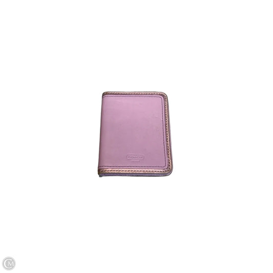 Id/card Holder Designer By Coach, Size: Small