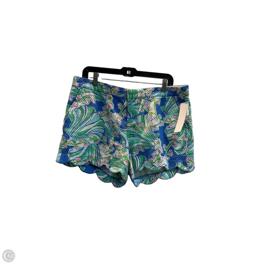 Shorts Designer By Lilly Pulitzer In Floral Print, Size: 14