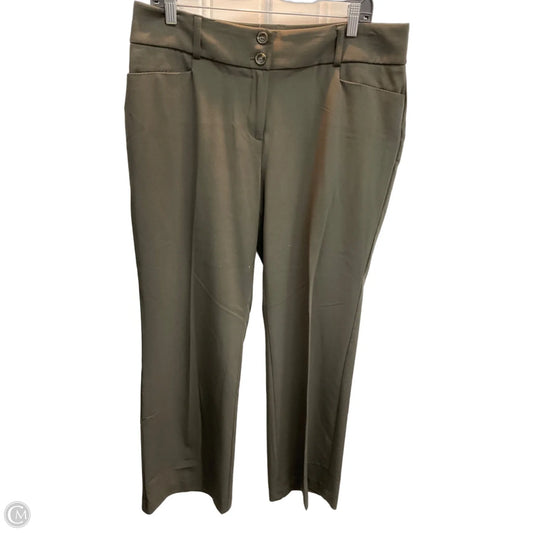 Pants Dress By Alfani In Green, Size: 12