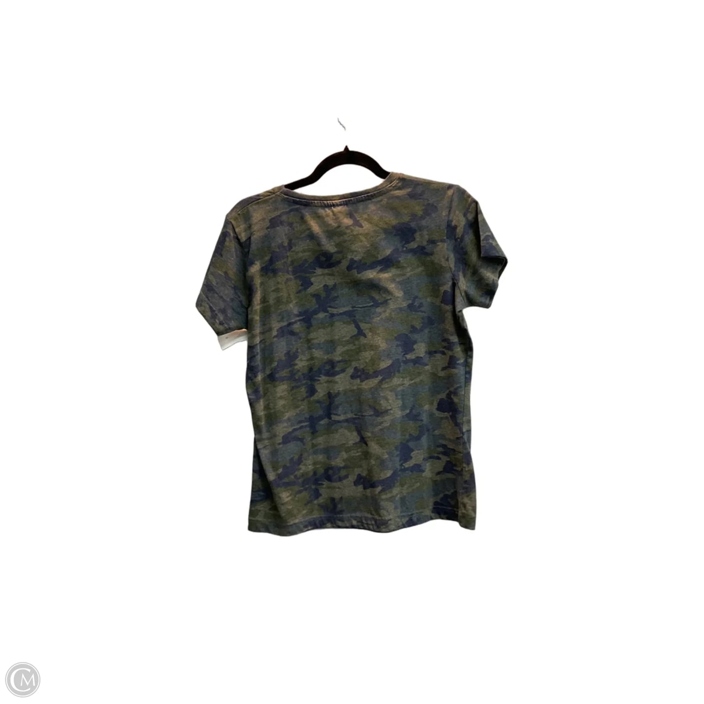 Top Short Sleeve Basic By Clothes Mentor In Camouflage Print, Size: M