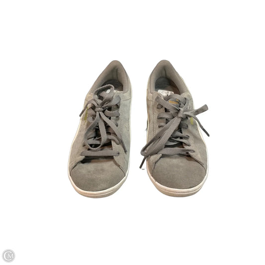 Shoes Sneakers By Puma In Grey, Size: 8