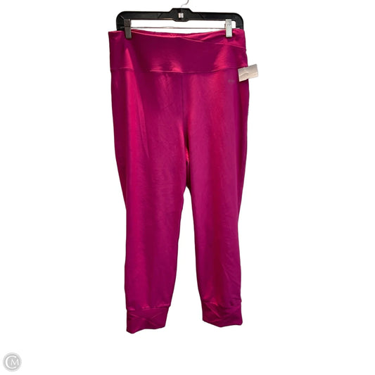 Athletic Leggings By Jones New York In Pink, Size: 1x