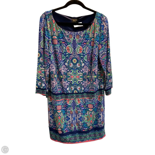 Dress Party Midi By Laundry In Multi-colored, Size: L