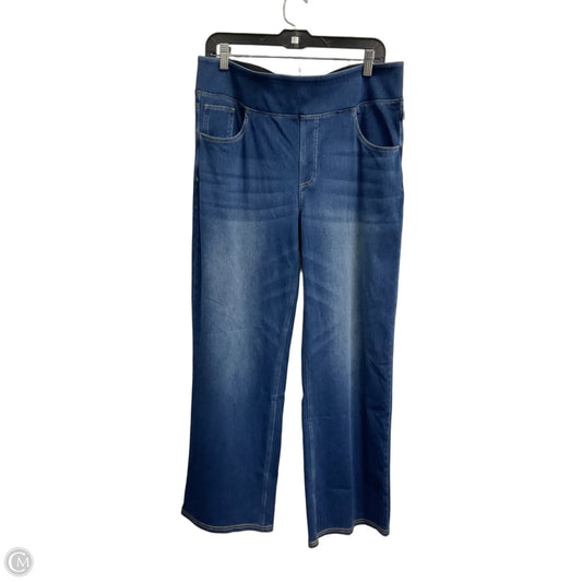 Jeans Wide Leg By Halara In Blue, Size: 16