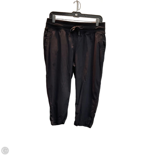 Athletic Capris By Lululemon In Black, Size: M