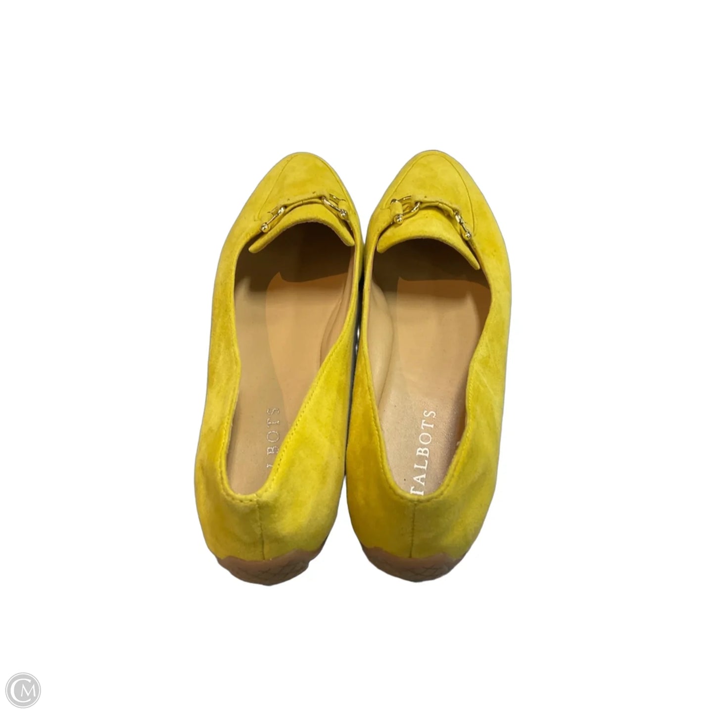 Shoes Flats By Talbots In Yellow, Size: 9