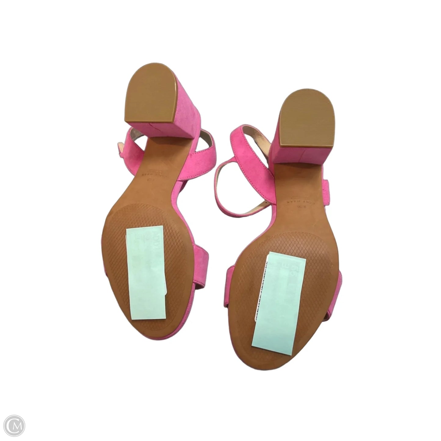 Sandals Heels Block By Cole-haan In Pink, Size: 8.5