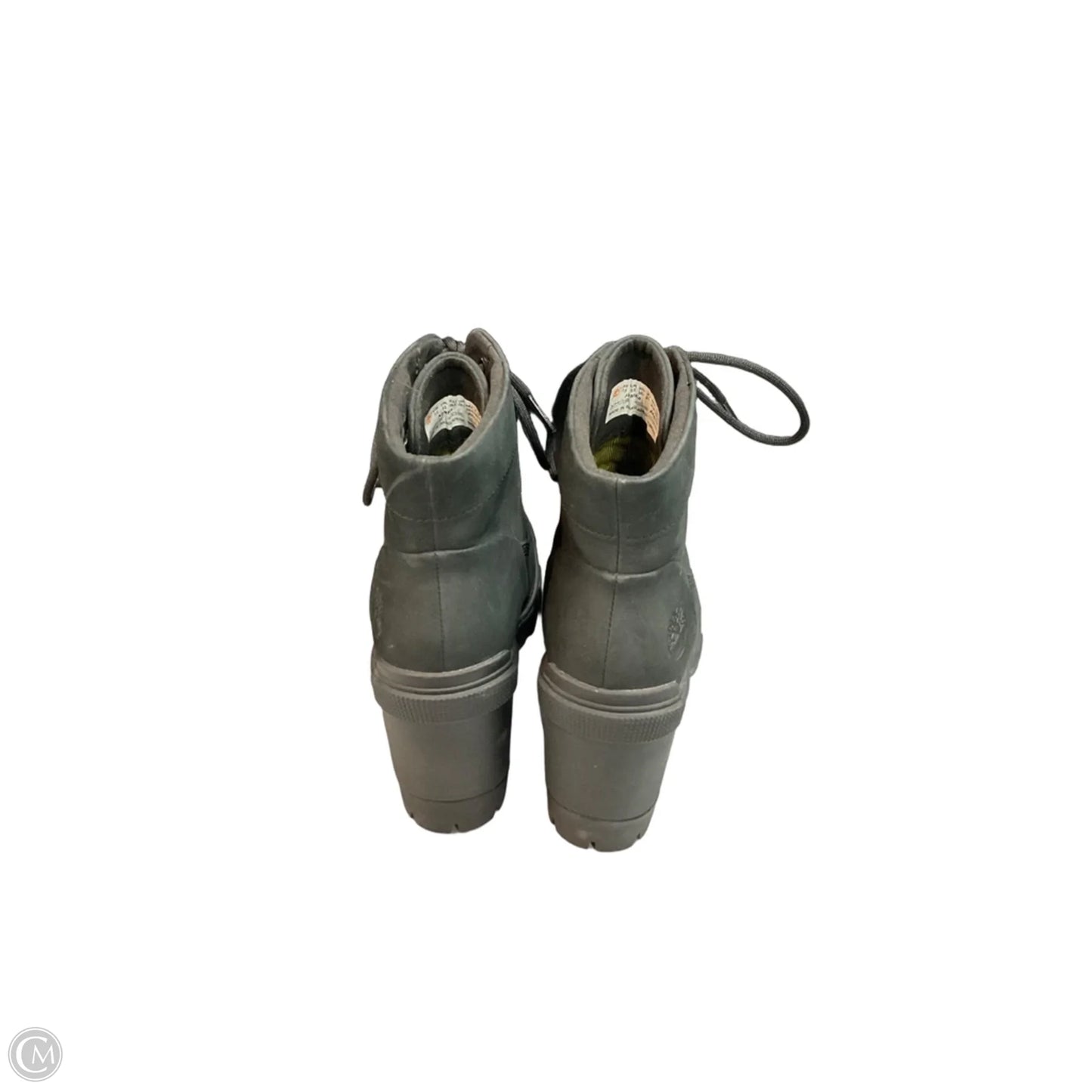 Boots Ankle Heels By Timberland In Black, Size: 7.5