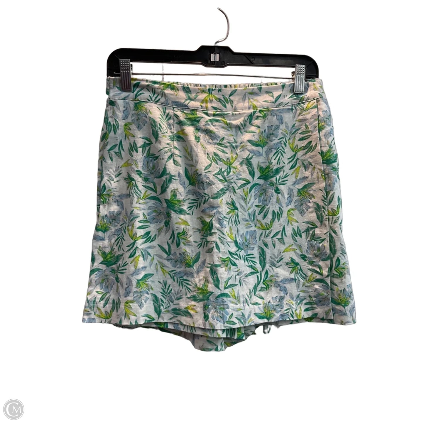 Skort By Ellen Tracy In Floral Print, Size: S