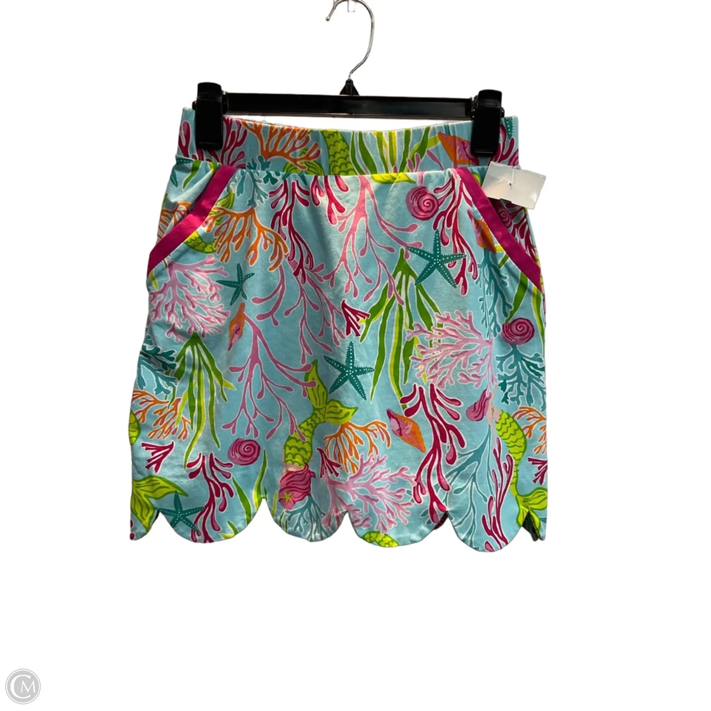 Skort By Clothes Mentor In Tropical Print, Size: S