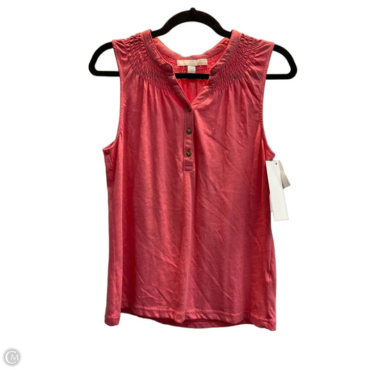 Top Sleeveless By Clothes Mentor In Pink, Size: Sp