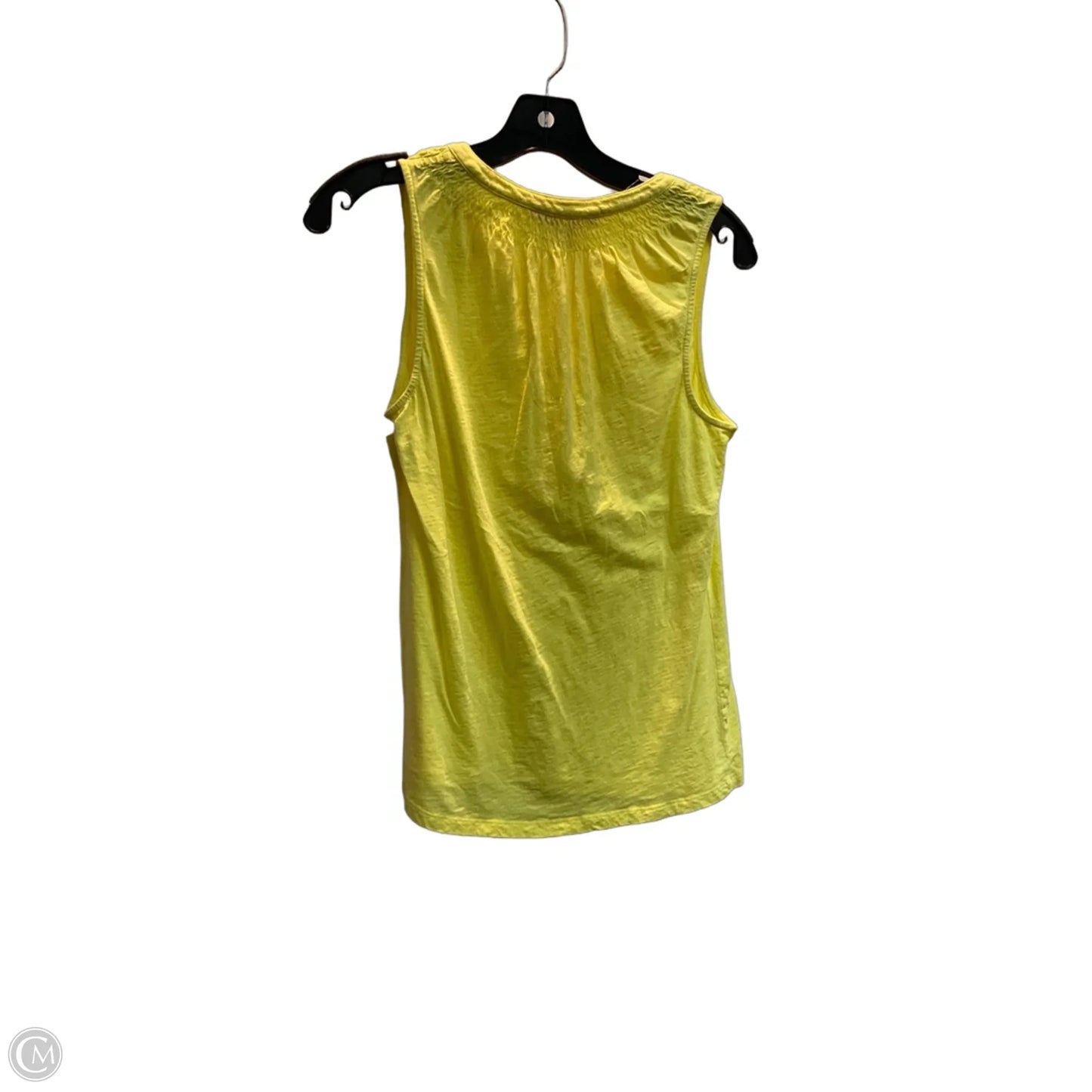 Top Sleeveless Designer By Lilly Pulitzer In Yellow, Size: S