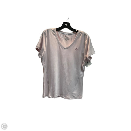Athletic Top Short Sleeve By Aeropostale In Pink, Size: M