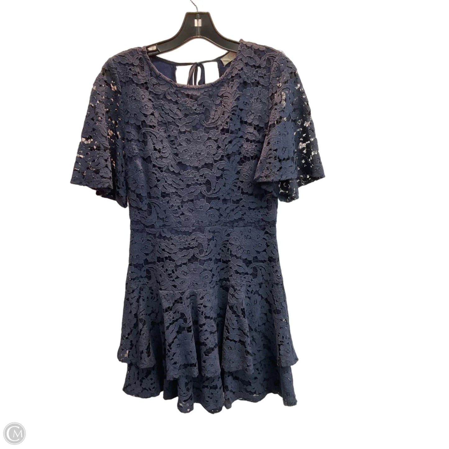 Dress Party Midi By Clothes Mentor In Navy, Size: M
